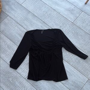 Elegant Black Women's Blouse